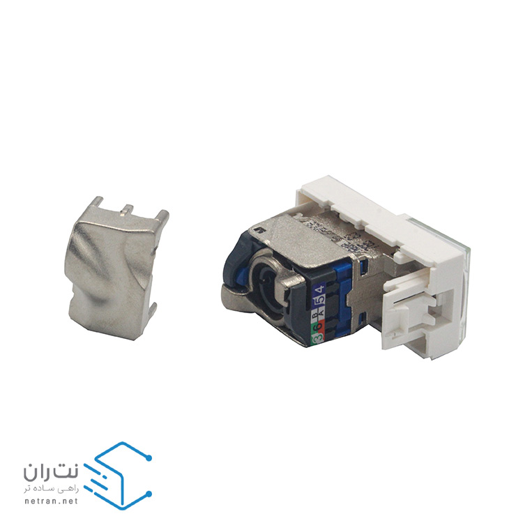کیستون شبکه لگراند باریک Cat6 SFTP - مدل: 076563-6